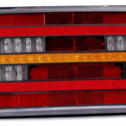 LED Baklys med dynamisk blinklys VENSTRE side
