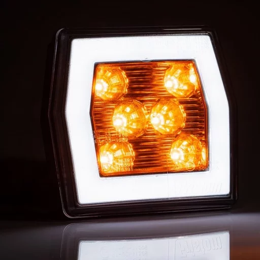 LED frontlys med Parklys og blink