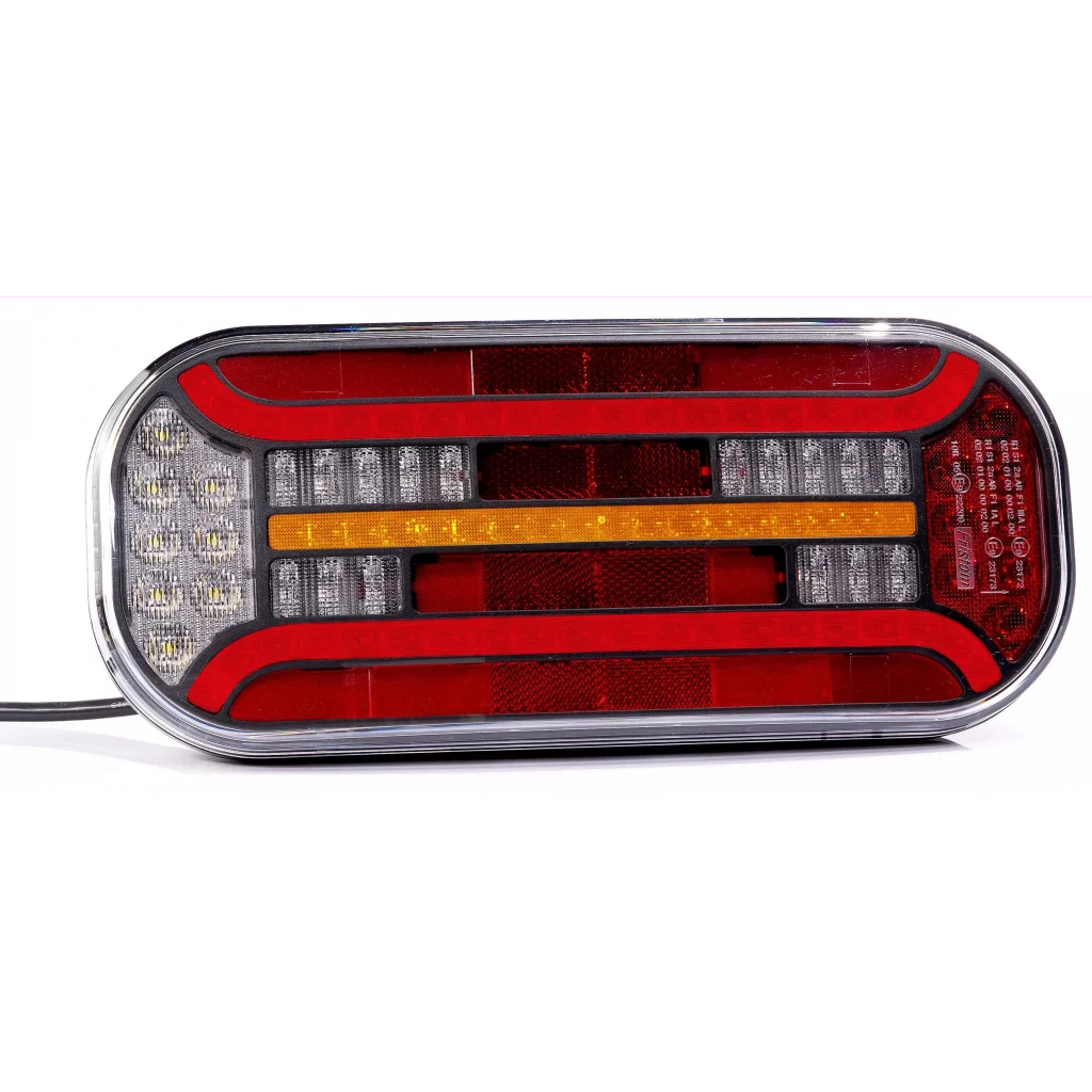 LED Baklys med dynamisk blinklys VENSTRE side