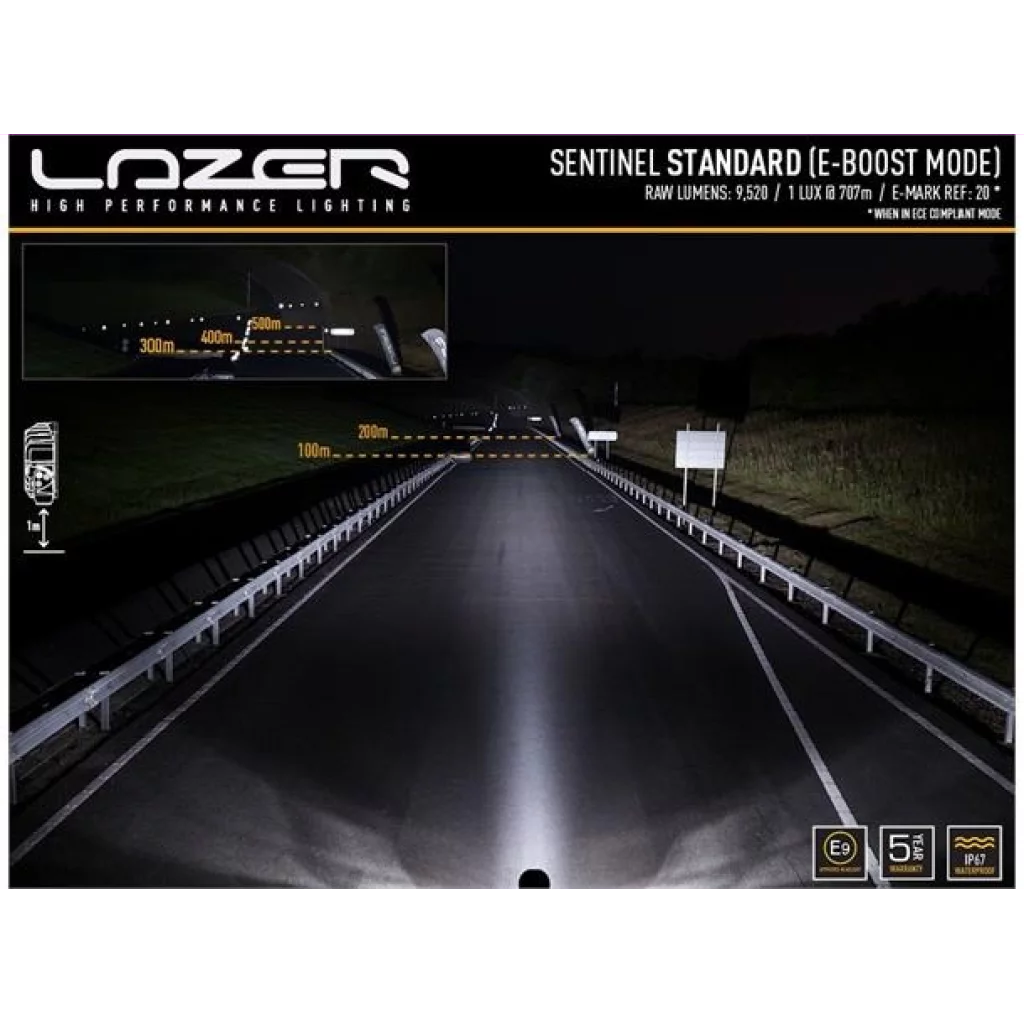 Lazer® Sentinel 9 CHROME