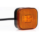 firkantet-gul-markeringslys-65x65x30mm-12-24v