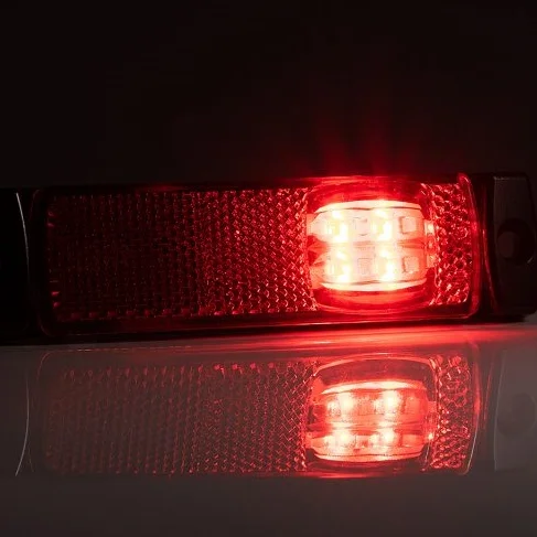 LED SIDEMARKERINGSLYS RØD