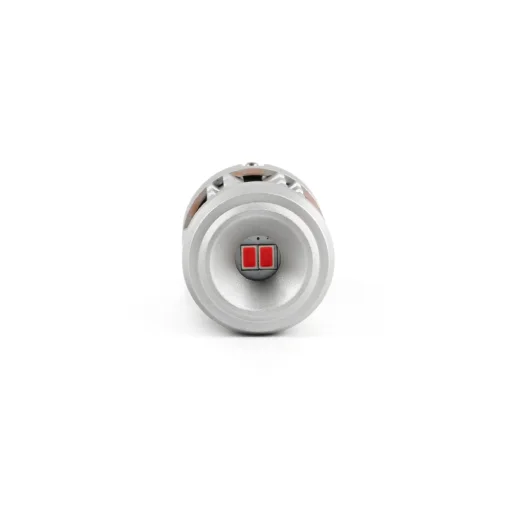 2 PAK Canbus LEDpærer Ba15s Rødt lys 1614 Lumen