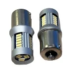 2 PAK Ledpære BA15S CANBUS 24 volt