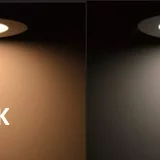 Ledtronic Gårdsbelysning 100 Watt med sensor Varmhvit farge