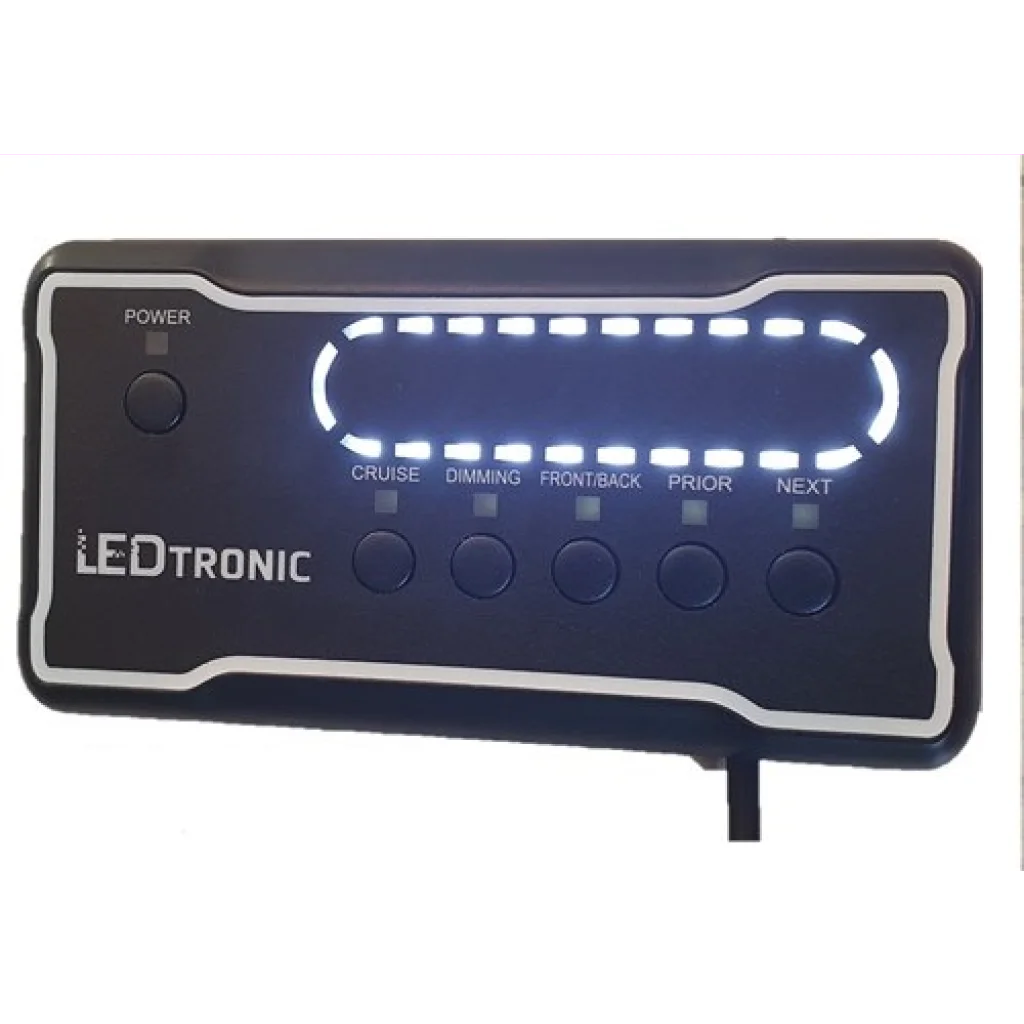 Ledtronic Varselbjelke 120cm Slim med appstyring