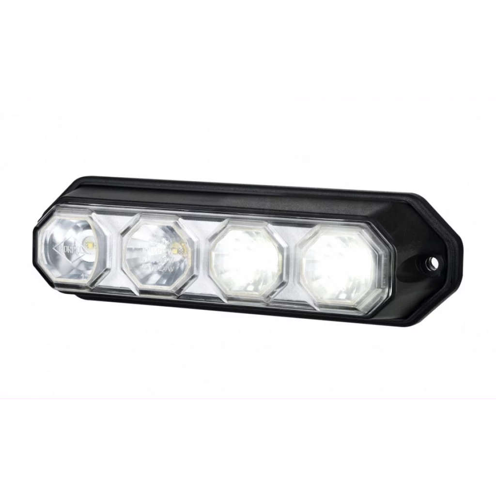 LED hvit park og blink