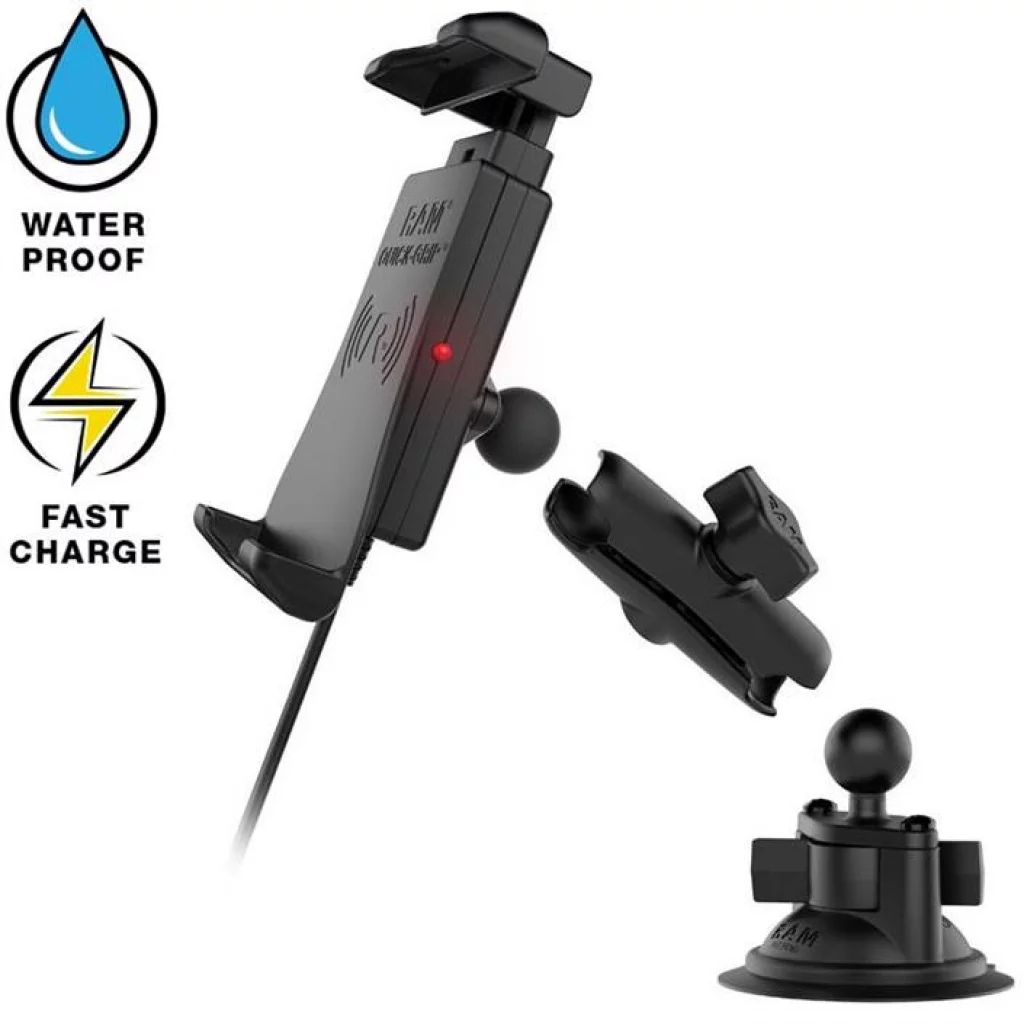 RAM QUICK-GRIP WIRELESS WITH SUCTION CUP MOUNT