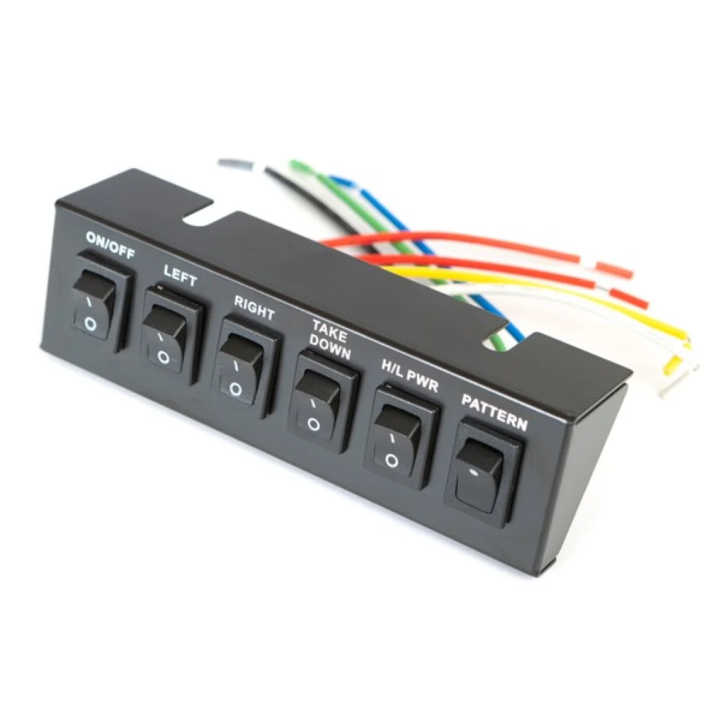 124cm 12 24volt LED varsellysbjelke m bolt feste Oransje