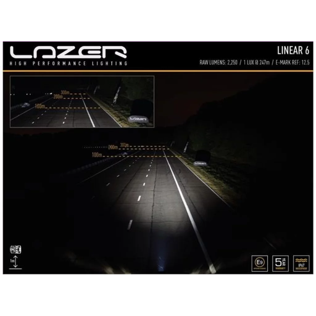 Lazer® Linear 6