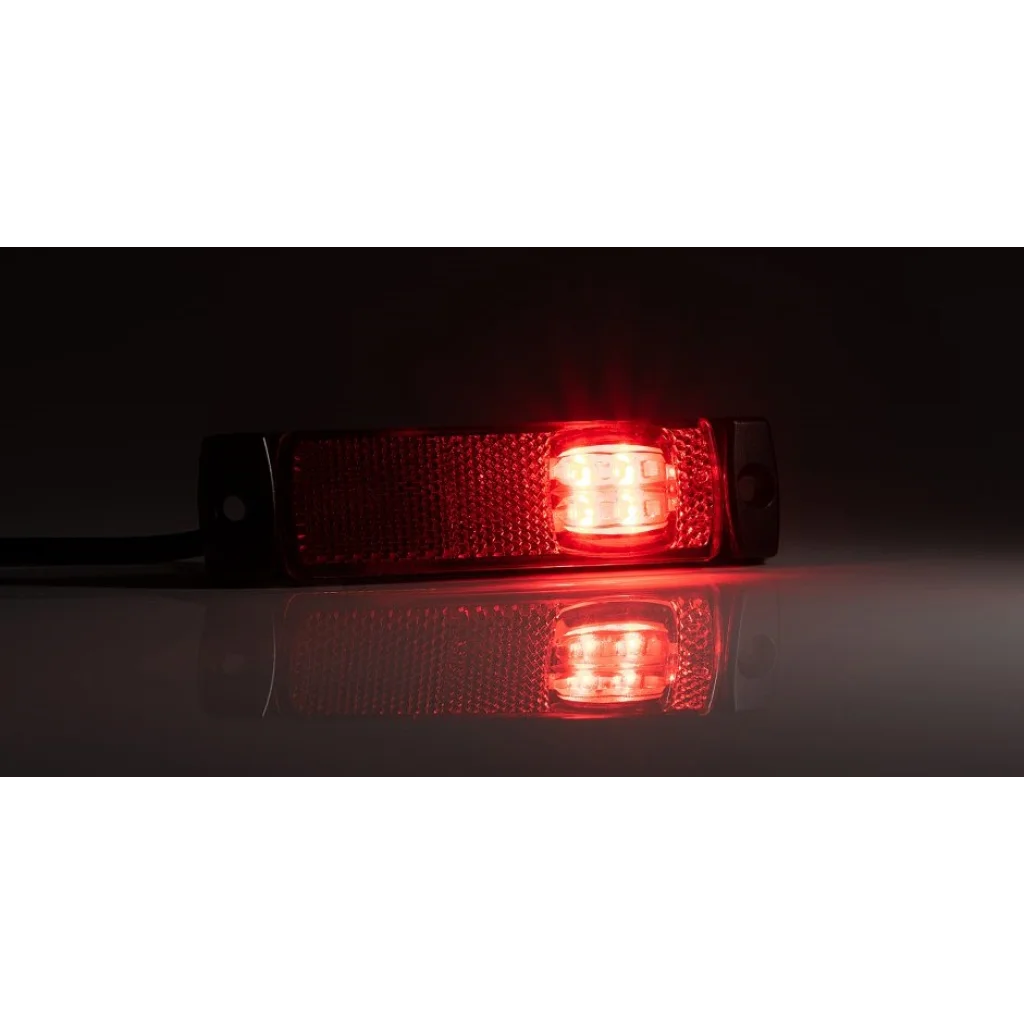 LED SIDEMARKERINGSLYS RØD