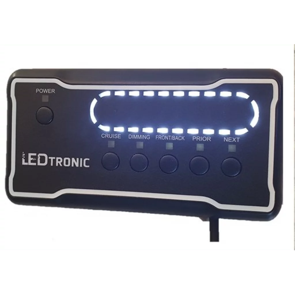Ledtronic Varselbjelke slim 150 cm  med appstyring