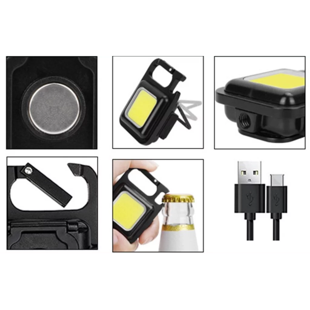 Ledtronic oppladbart ledlys for nøkkelring