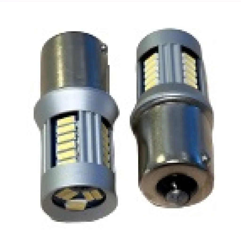 2 PAK Ledpære BA15S CANBUS 24 volt