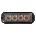 led-strobelys-hoyt-med-4x3w-oransje-led-930-volt-r65