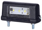 LED Skiltlys 12 24 volt Svart hus E9