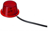 LED Reserveglass Rød